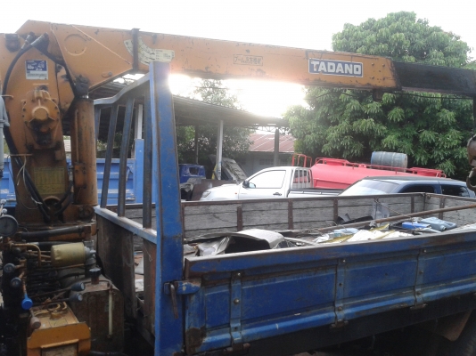 ขายรถเครน115แรง เครน3ตัน กระบะยาว4.30เมตร