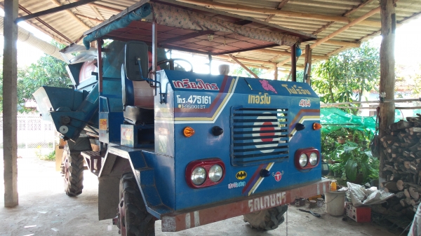 รถโม่ 7ฟุตไทเส็งช่วล่างเรียวเพลาหงายเครื่องHO7C อู่เกรียงไกร