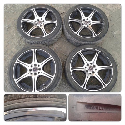 ขายแม็กมือ2 Yachiyoda ขอบ 17 4รู100/114 ราคา 6,500 บ ถูก ไม่มียาง