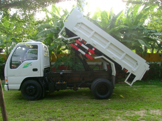 ISUZU NKR 71 E หัวการ์ตูนสูง LPG 100\% เครื่อง135แรงดั๊มไม่ติดเวลา