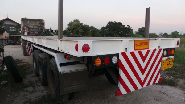 ขายหางพื้นเรียบ 3 เพลา ขายหางพื้นเรียบ 3 เพลา