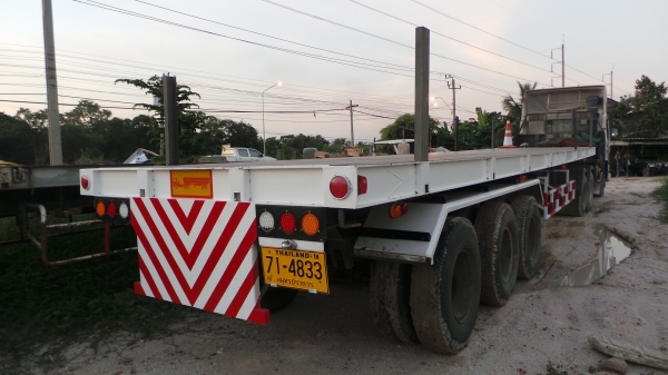 ขายหางพื้นเรียบ 3 เพลา ขายหางพื้นเรียบ 3 เพลา