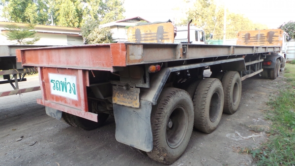 ขายหางพื้นเรียบ 3 เพลา