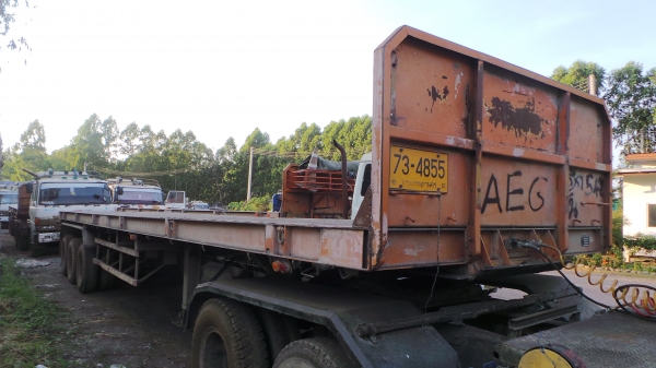 ขายหางพื้นเรียบ 3 เพลา ขายหางพื้นเรียบ 3 เพลา