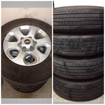 ขายล้อแม็กเชฟ ขอบ16 พร้อมยาง ปี12 น้องๆป้ายแดง