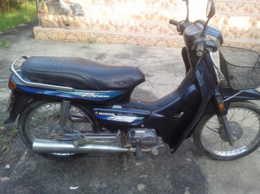 ขาย ดรีมท้ายมนสีน้ำเงินเขียว ทะเบียนโอนภาษีไม่ขาด