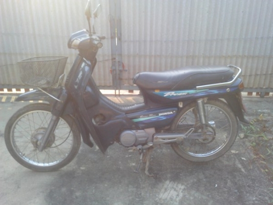 ขาย ดรีมท้ายมนสีน้ำเงินเขียว ทะเบียนโอนภาษีไม่ขาด