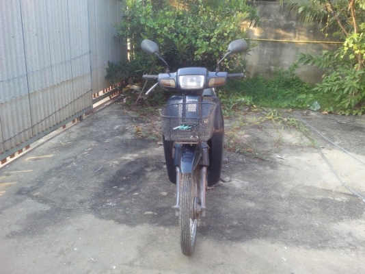 ขาย ดรีมท้ายมนสีน้ำเงินเขียว ทะเบียนโอนภาษีไม่ขาด