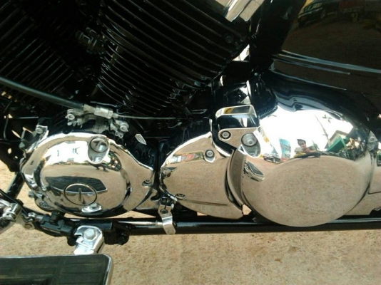 ขาย yamaha dragstar classic 400 ปี 2000 สพม.แล้ว งามโครเมียมทั้งคัน