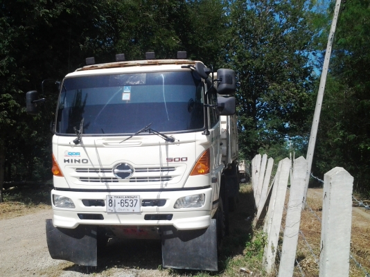 สิบล้อ HINO FM 1A 500 SERIES 330 แรงม้า รถปี 54 `70,XXX Km.ลดราคาขายดาวน์เหลือ 950,000 บาท หมดเขต 16 พย.56