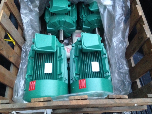 ขายมอเตอร์ใหม่ US motor 25 HP. 1450 RPM. 380 V อยู่ในลัง ชุดสุดท้ายเหลือ 3 ตัวครับ