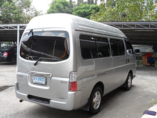 NISSAN URVAN VX 3.0 MT ปี 2007 รถบ้านแท้พร้อมใช้ จัดไฟแนนซ์ได้ T.086-527-9533
