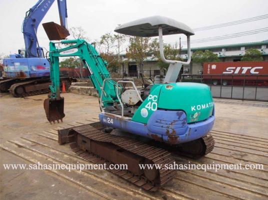 รถขุด PC40-7 S/N 199XX บจก.สหสินอีควิปเม้นท์ โทร.081-5851880, 02-5168100-1 www.sahasinequipment.com รถขุด PC40-7 S/N 199XX บจก.สหสินอีควิปเม้นท์ โทร.081-5851880, 02-5168100-1 www.sahasinequipment.com