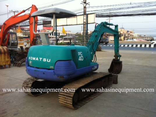 รถขุด PC40-7 S/N 199XX บจก.สหสินอีควิปเม้นท์ โทร.081-5851880, 02-5168100-1 www.sahasinequipment.com รถขุด PC40-7 S/N 199XX บจก.สหสินอีควิปเม้นท์ โทร.081-5851880, 02-5168100-1 www.sahasinequipment.com