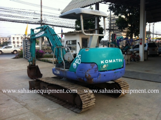 รถขุด PC40-7 S/N 199XX บจก.สหสินอีควิปเม้นท์ โทร.081-5851880, 02-5168100-1 www.sahasinequipment.com รถขุด PC40-7 S/N 199XX บจก.สหสินอีควิปเม้นท์ โทร.081-5851880, 02-5168100-1 www.sahasinequipment.com