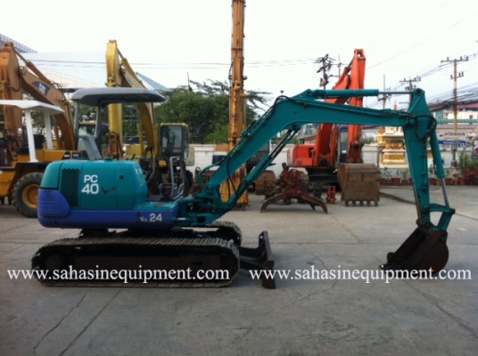 รถขุด PC40-7 S/N 199XX บจก.สหสินอีควิปเม้นท์ โทร.081-5851880, 02-5168100-1 www.sahasinequipment.com รถขุด PC40-7 S/N 199XX บจก.สหสินอีควิปเม้นท์ โทร.081-5851880, 02-5168100-1 www.sahasinequipment.com