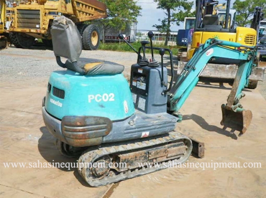 รถขุด PC02-1A S/N 165XX รถนอก ขายถูก บจก.สหสินอีควิปเม้นท์ โทร.081-5851880, 02-5168100-1 www.sahasinequipment.com รถขุด PC02-1A S/N 165XX รถนอก ขายถูก บจก.สหสินอีควิปเม้นท์ โทร.081-5851880, 02-5168100-1 www.sahasinequipment.com