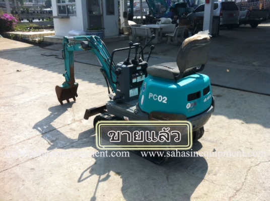 รถขุด PC02-1A S/N 165XX รถนอก ขายถูก บจก.สหสินอีควิปเม้นท์ โทร.081-5851880, 02-5168100-1 www.sahasinequipment.com รถขุด PC02-1A S/N 165XX รถนอก ขายถูก บจก.สหสินอีควิปเม้นท์ โทร.081-5851880, 02-5168100-1 www.sahasinequipment.com