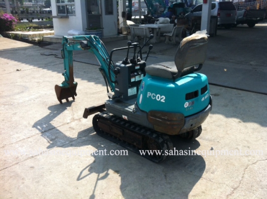 รถขุด PC02-1A S/N 165XX รถนอก ขายถูก บจก.สหสินอีควิปเม้นท์ โทร.081-5851880, 02-5168100-1 www.sahasinequipment.com รถขุด PC02-1A S/N 165XX รถนอก ขายถูก บจก.สหสินอีควิปเม้นท์ โทร.081-5851880, 02-5168100-1 www.sahasinequipment.com