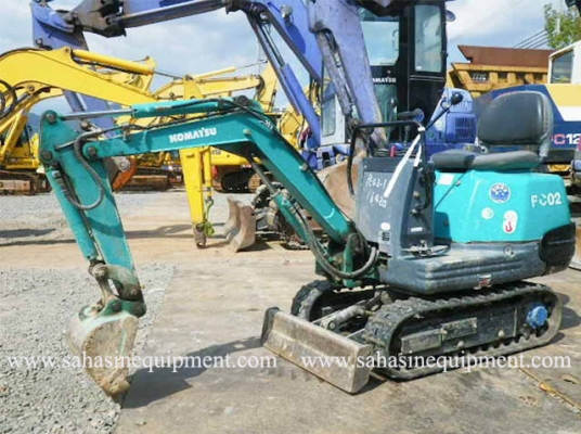 รถขุด PC02-1A S/N 164XX รถนอก นำเข้า บจก.สหสินอีควิปเม้นท์ โทร.081-5851880, 02-5168100-1 www.sahasinequipment.com รถขุด PC02-1A S/N 164XX รถนอก นำเข้า บจก.สหสินอีควิปเม้นท์ โทร.081-5851880, 02-5168100-1 www.sahasinequipment.com