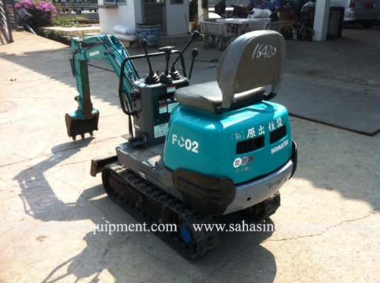 รถขุด PC02-1A S/N 164XX รถนอก นำเข้า บจก.สหสินอีควิปเม้นท์ โทร.081-5851880, 02-5168100-1 www.sahasinequipment.com รถขุด PC02-1A S/N 164XX รถนอก นำเข้า บจก.สหสินอีควิปเม้นท์ โทร.081-5851880, 02-5168100-1 www.sahasinequipment.com