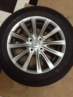 ขายแม็กvios พร้อมยางถูกๆใหม่ๆ ยางใหม่มาก