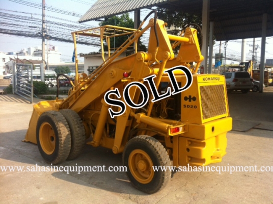 รถตัก SD20-4 S/N 488XX บจก.สหสินอีควิปเม้นท์ โทร.081-5851880, 02-5168100-1 www.sahasinequipment.com รถตัก SD20-4 S/N 488XX บจก.สหสินอีควิปเม้นท์ โทร.081-5851880, 02-5168100-1 www.sahasinequipment.com
