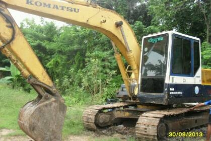ขาย แบคโฮ Komatsu Pc120 รุ่น 5 ขาย แบคโฮ Komatsu Pc120 รุ่น 5