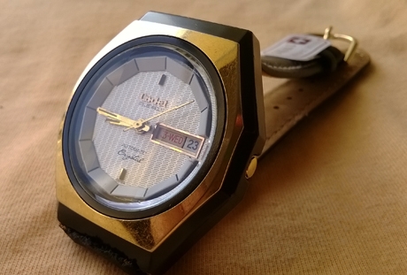 Cadet auto-ลาน  เรือน stainless รมดำ