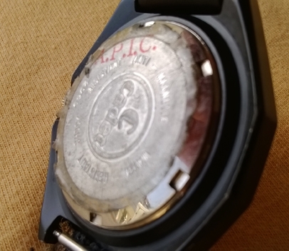 Cadet auto-ลาน  เรือน stainless รมดำ