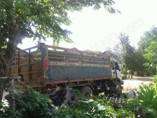 รถบรรทุก 10 ล้อดั๊มพ์  ยี่ห้อ MISUBISHI FUSO  195 แรงม้า