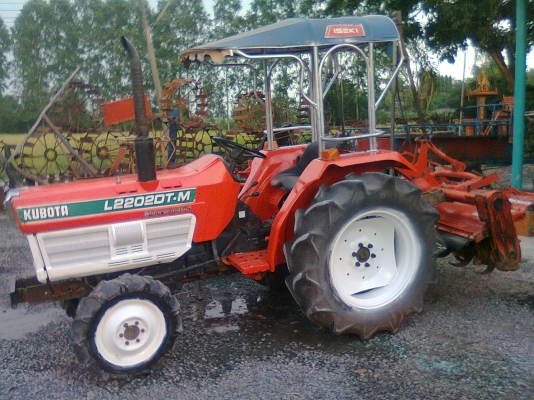 คูโบต้า L2202DT-M ขับเคลื่อน4WD เครื่อง เฟืองดี ยางดี 4 เส้น