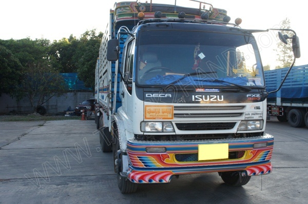 รถบรรทุกพ่วงดั๊มพ์คอกเกษตร ยี่ห้อ ISUZU 320 แรงม้า