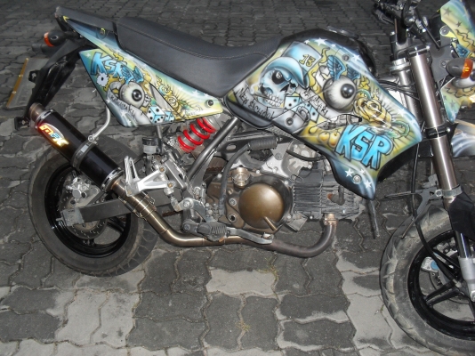 ขาย ksr new ท่อสูตร เพ้นทืทั้งคัน 40000