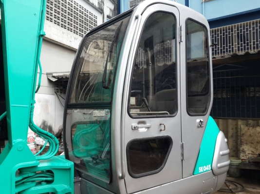 ขาย รถขุด KOBELC0 รุ่น SK045 หัวเก๋ง แทร็กเหล็ก  มือสองญี่ปุ่น