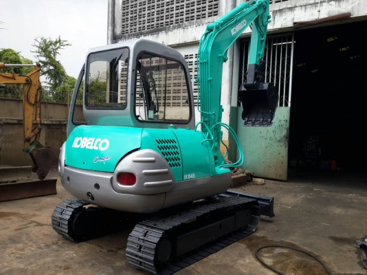 ขาย รถขุด KOBELC0 รุ่น SK045 หัวเก๋ง แทร็กเหล็ก  มือสองญี่ปุ่น