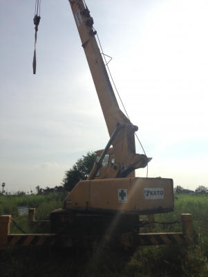 ขายรถเครน 11 ตัน กาโต้ สภาพดีพร้อมใช้งาน เอวดี เครื่องดี ปั๊มดี สัญญาซื้อขาย