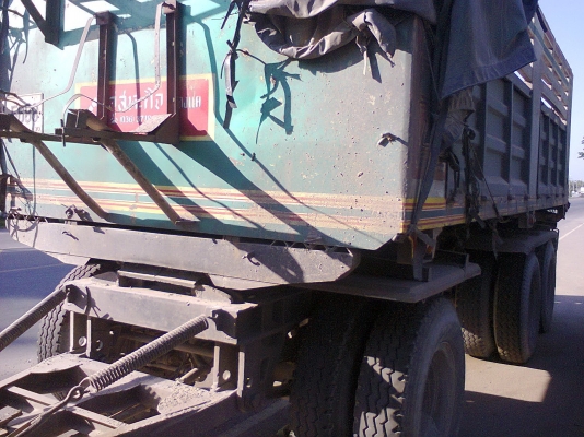 ขายรถพ่วง22ล้อฮีโน่ FM2K สามคานดั้มพ์สหกิจ แม่-ลูก