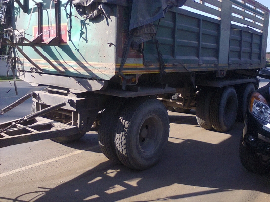 ขายรถพ่วง22ล้อฮีโน่ FM2K สามคานดั้มพ์สหกิจ แม่-ลูก