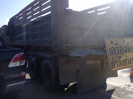 ขายรถพ่วง22ล้อฮีโน่ FM2K สามคานดั้มพ์สหกิจ แม่-ลูก