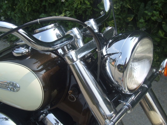 DRAGSTAR CLASSIC 400 ประกอบเก็บงานใหม่ สีทูโทนคลาสสิค สวย <<สรรพสามิต>>