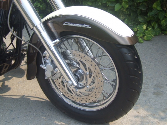 DRAGSTAR CLASSIC 400 ประกอบเก็บงานใหม่ สีทูโทนคลาสสิค สวย <<สรรพสามิต>>