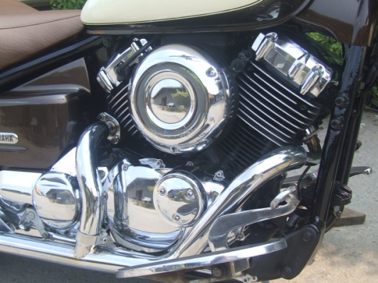 DRAGSTAR CLASSIC 400 ประกอบเก็บงานใหม่ สีทูโทนคลาสสิค สวย <<สรรพสามิต>>