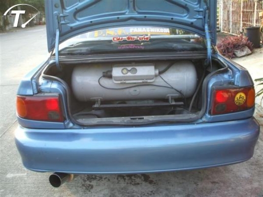 ขายมิตซู อีคาร์ ปี94 สีฟ้า ออโต้ หัวฉีด ติดแก๊สแล้ว แต่งสวย ด่วน 54000