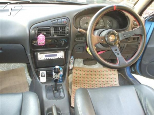 ขายมิตซู อีคาร์ ปี94 สีฟ้า ออโต้ หัวฉีด ติดแก๊สแล้ว แต่งสวย ด่วน 54000