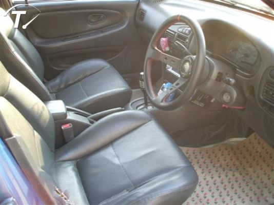 ขายมิตซู อีคาร์ ปี94 สีฟ้า ออโต้ หัวฉีด ติดแก๊สแล้ว แต่งสวย ด่วน 54000