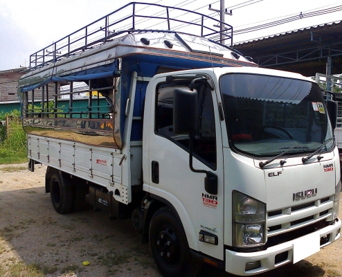 6 ล้อ *Euro.3* ISUZU NMR 130 แรงม้า * เทอร์โบ+อินเตอร์+คอมมอนเรว * ยาว 4.30 ม.* รถสวยจริง *รถห้างแท้*
