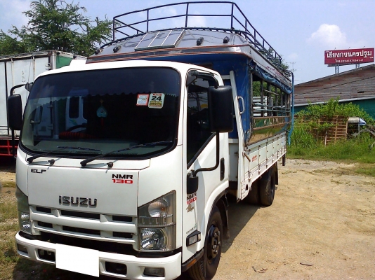 6 ล้อ *Euro.3* ISUZU NMR 130 แรงม้า * เทอร์โบ+อินเตอร์+คอมมอนเรว * ยาว 4.30 ม.* รถสวยจริง *รถห้างแท้*