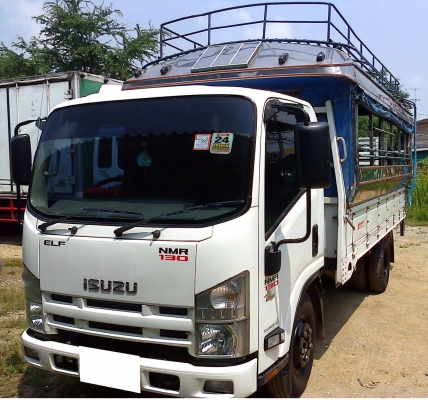 6 ล้อ *Euro.3* ISUZU NMR 130 แรงม้า * เทอร์โบ+อินเตอร์+คอมมอนเรว * ยาว 4.30 ม.* รถสวยจริง *รถห้างแท้*
