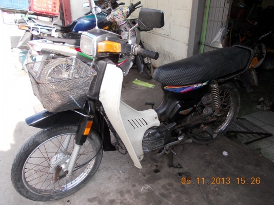 ขาย suzuki RC100 ตามสภาพเครื่องฟิตใหม่ 3800 บาททะเบียนโอน